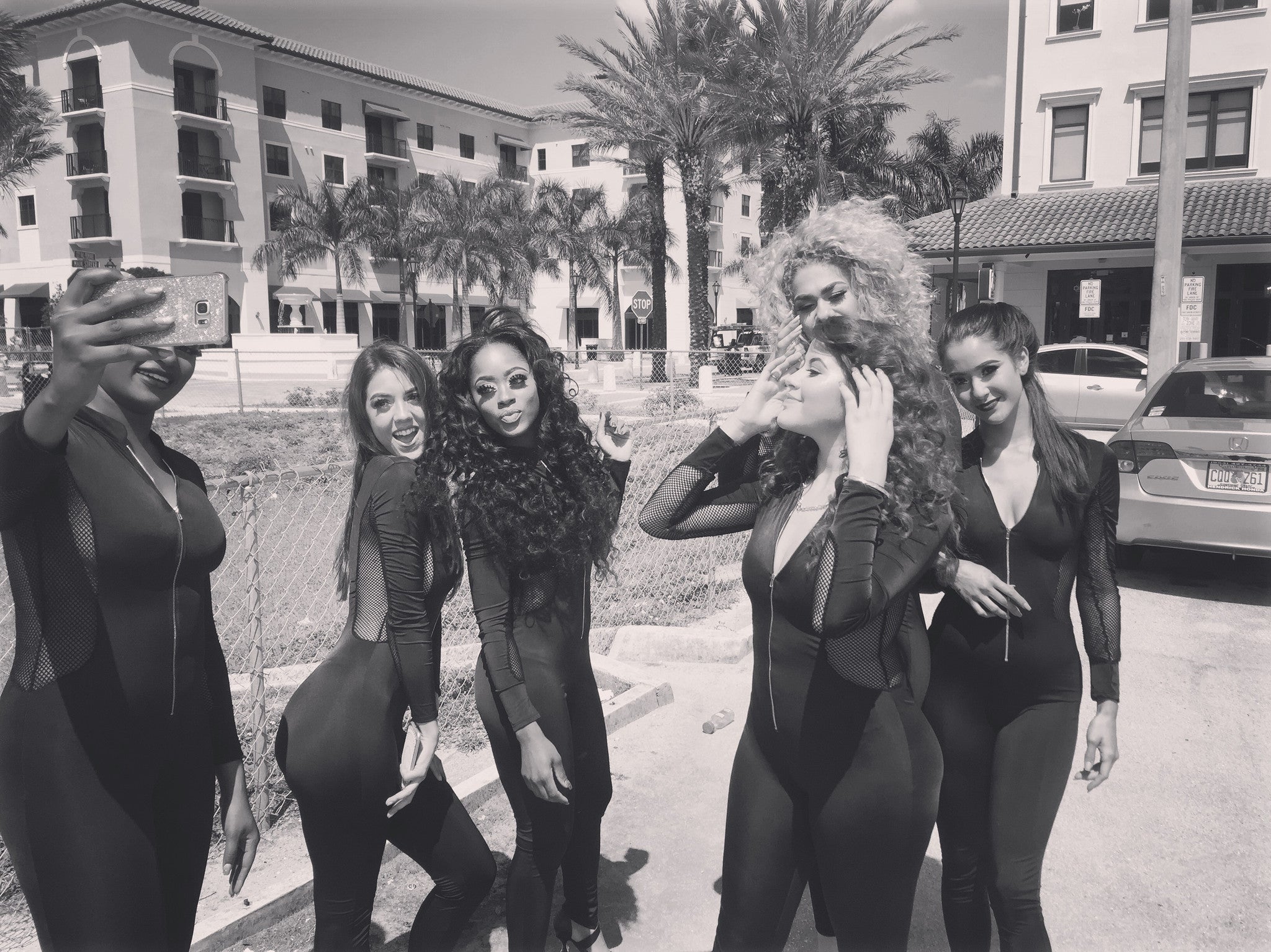 OMG! What an amazing time on set!